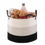 72L Laundry Hamper with Lid Bamboo Laundry Backet Large Dirty Clothes Storage