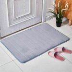 Luxurious Absorbent Soft Memory Foam Bath Mat Bathroom Shower Rug Non Slip
