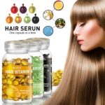 30Pcs Smooth Silky Hair Vitamin Capsule Keratin Complex Oil Hair Care Repair UK;