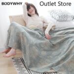 Flower Lightweight Muslin Cotton Blanket Throw Blanket Bed Bedding Coverlet