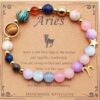 Eight Planets 12 Constellation Bracelet Morgan Stone Beaded