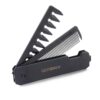 Protable Folding Pocket Comb for Men, 2 in 1 Hair