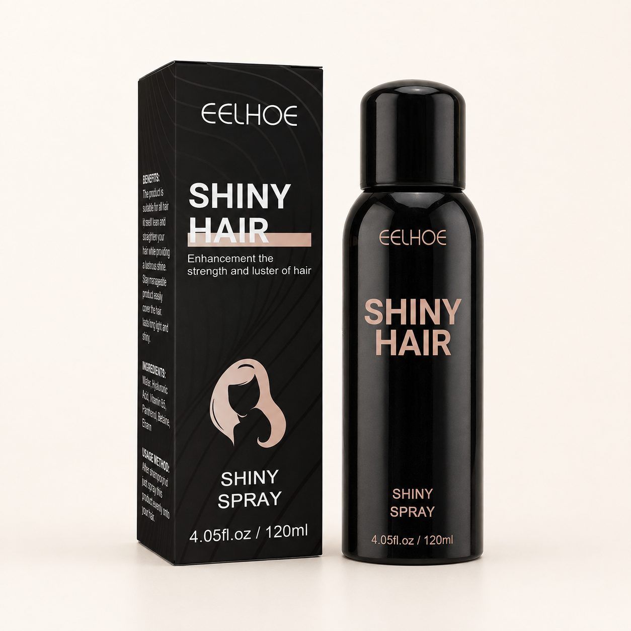 Hair Gloss Styling Spray, 120 ml