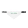 Best Friend Dog Bandana, Clip-On Pet Bandana Collar