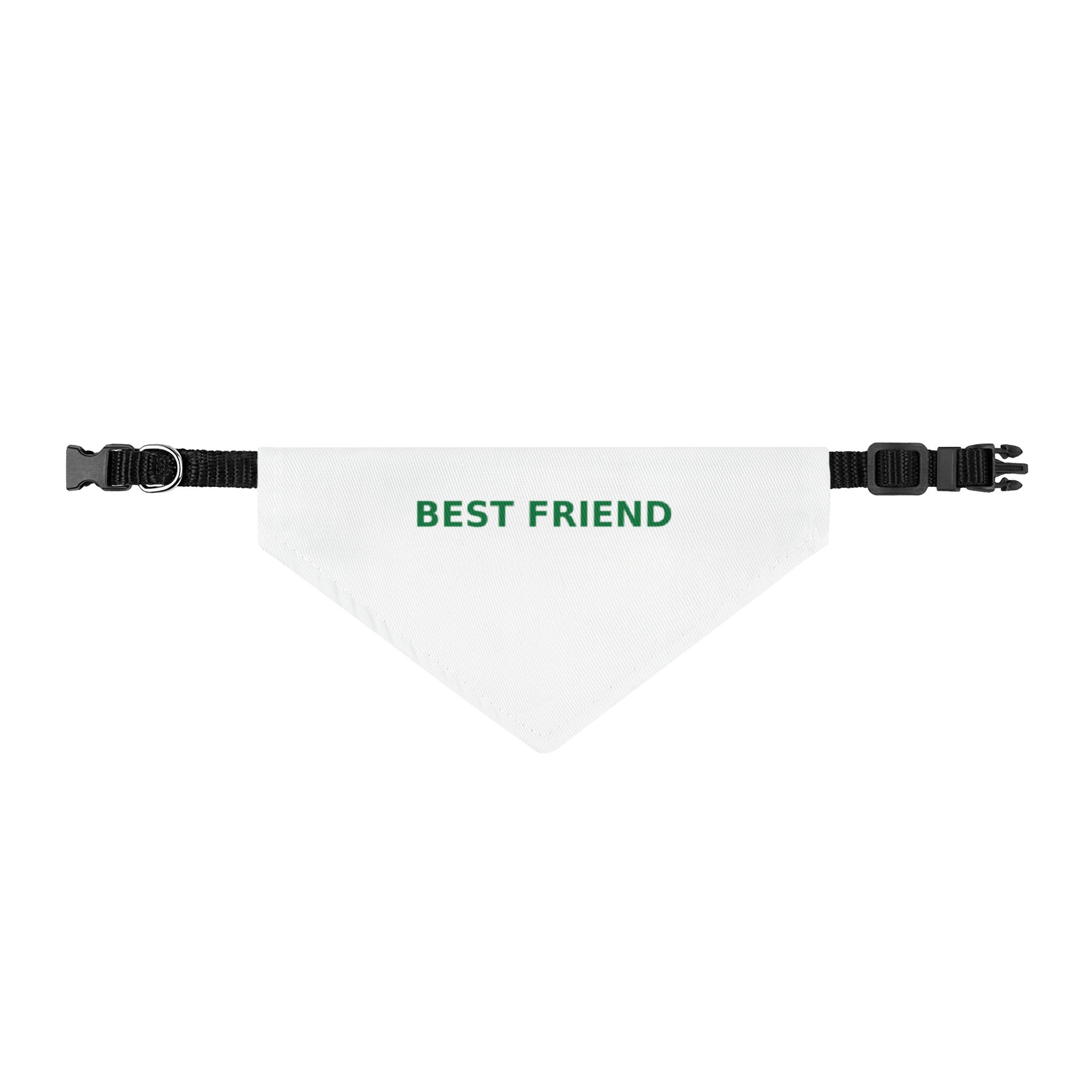 Best Friend Dog Bandana, Clip-On Pet Bandana Collar