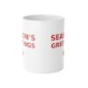 Season's Greetings Christmas Coffee Mug, 11oz Holiday Gift Mug