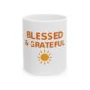 Blessed and Grateful Ceramic Coffee Mug, 11oz