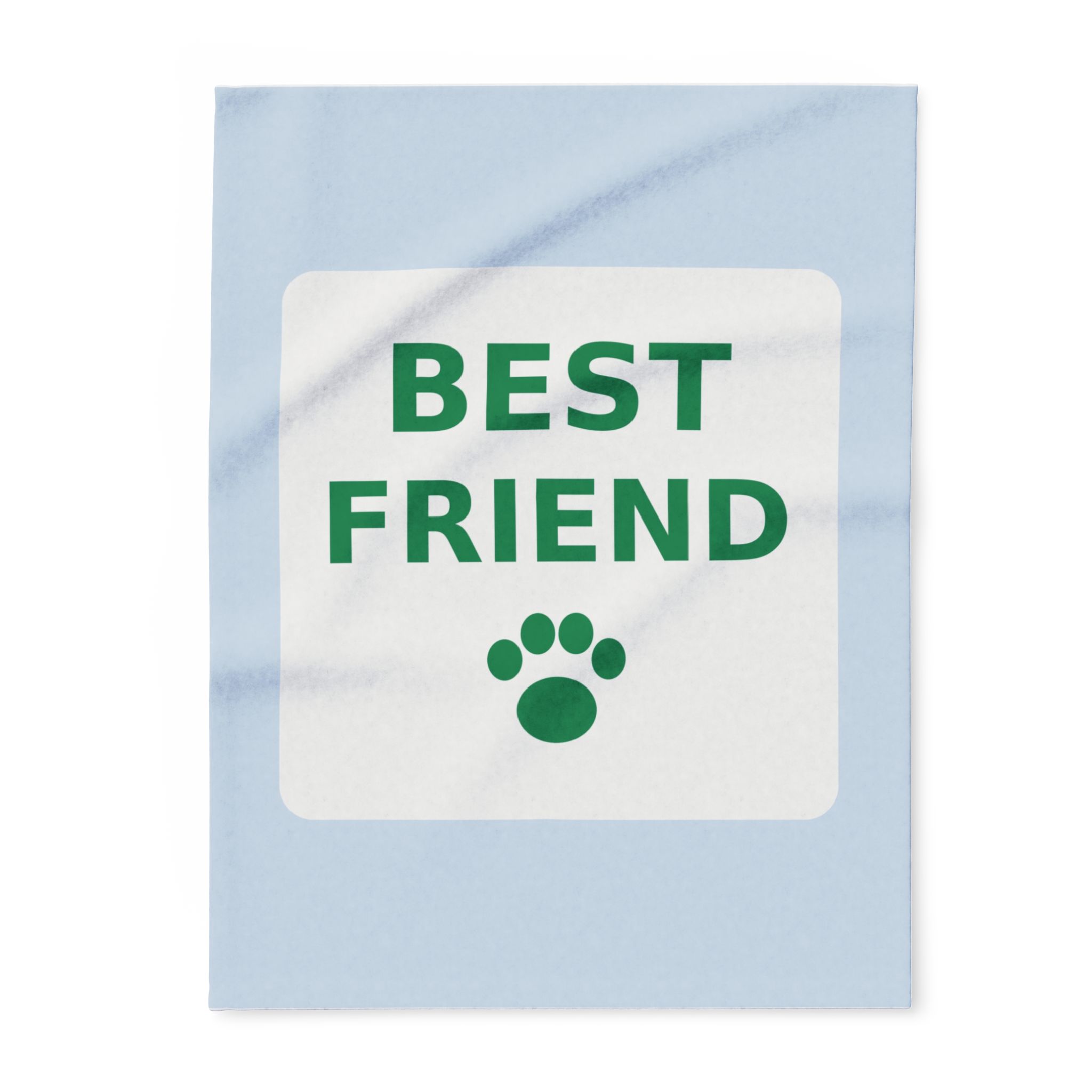 Best Friend Fleece Throw Blanket for Pets and Pet Lovers