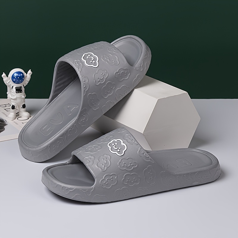 EVA Men's And Women's Beach Sandals Slippers Men's Couple Men's Home Eva Summer Indoor Home Bathroom Non Slip Sandals