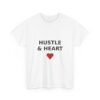 Hustle and Heart Graphic T-Shirt, Unisex Cotton Tee
