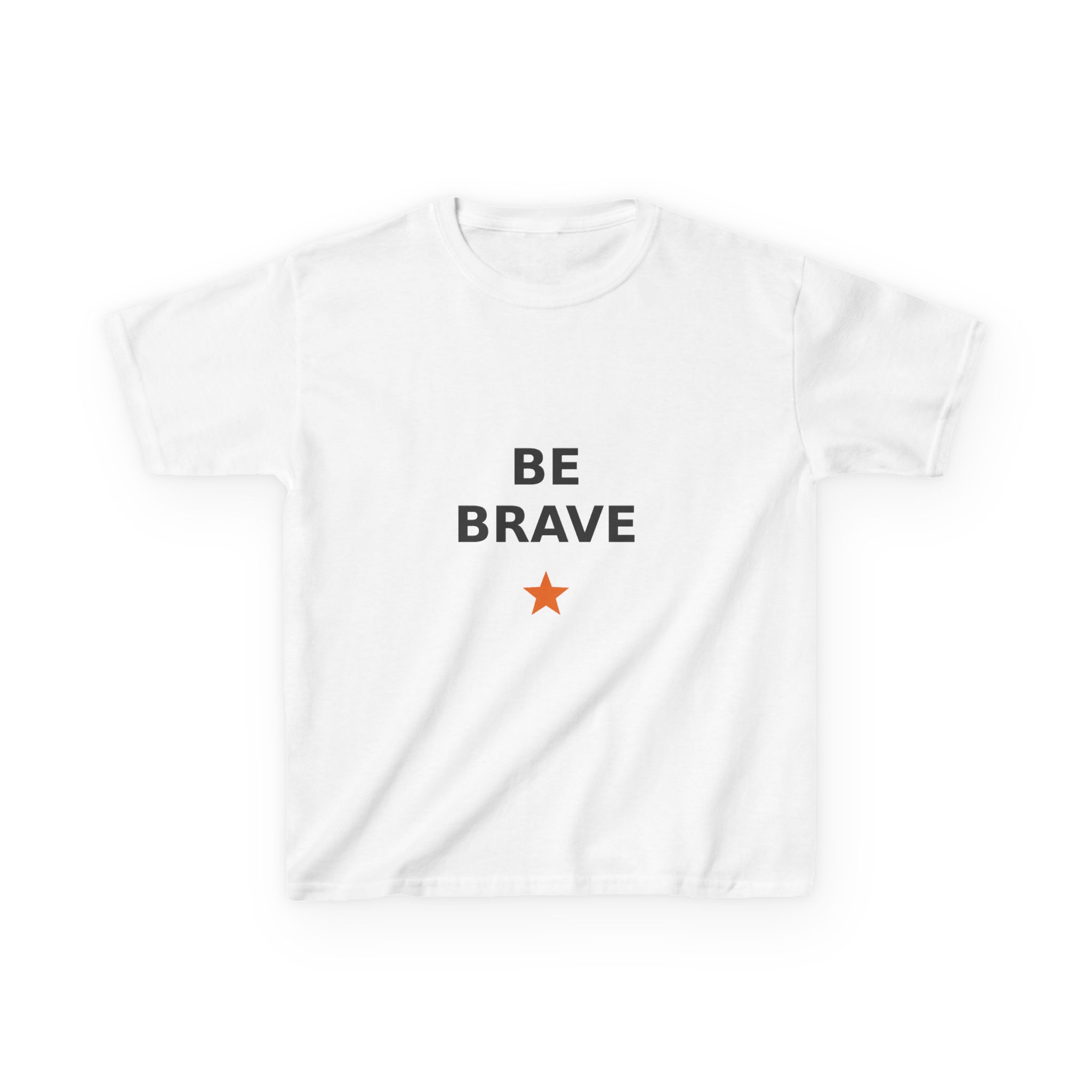 Be Brave Kids T-Shirt, Youth Cotton Tee