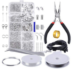 Jewelry Making Starter Kit - Earrings, Necklaces and Bracelets