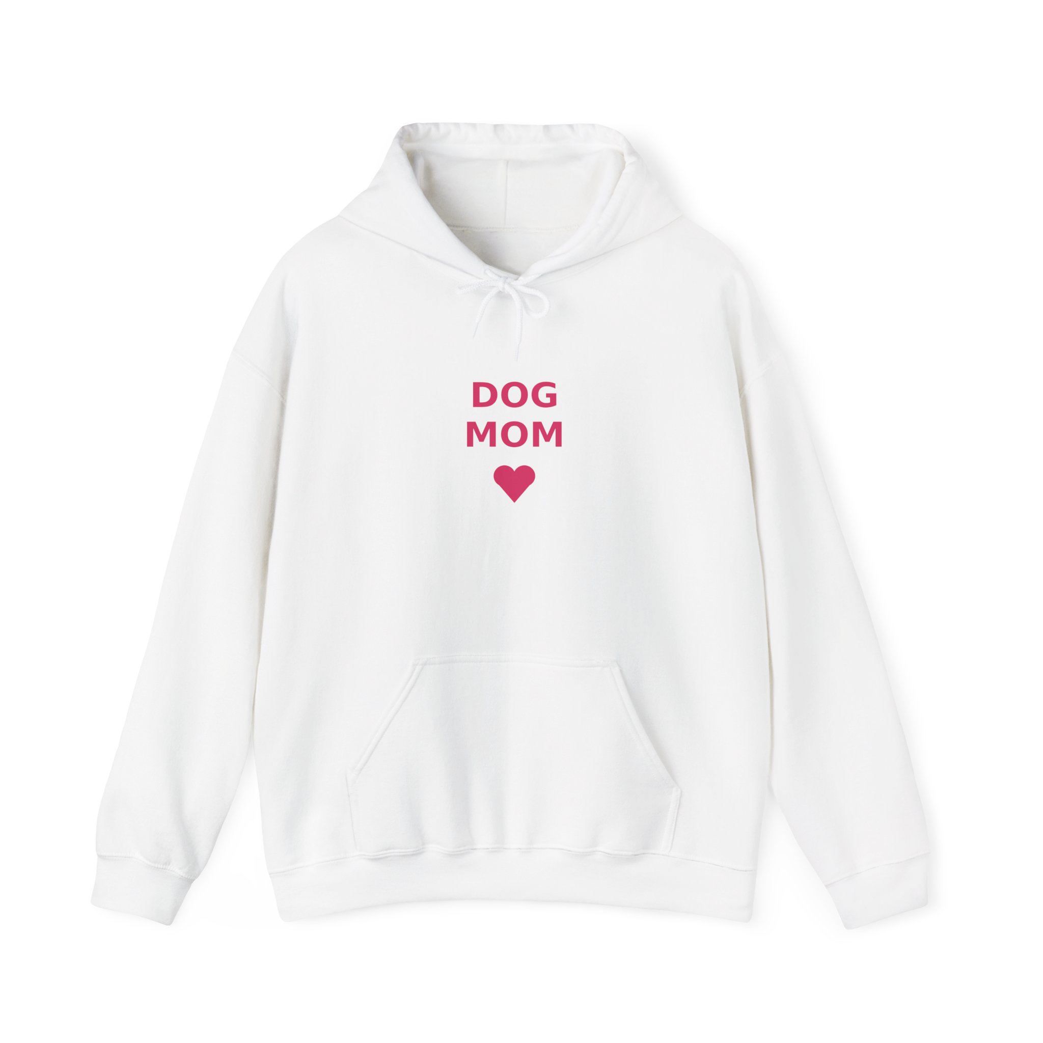Dog Mom Hoodie, Unisex Hooded Sweatshirt