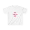 Big Sister Kids T-Shirt, Youth Cotton Tee