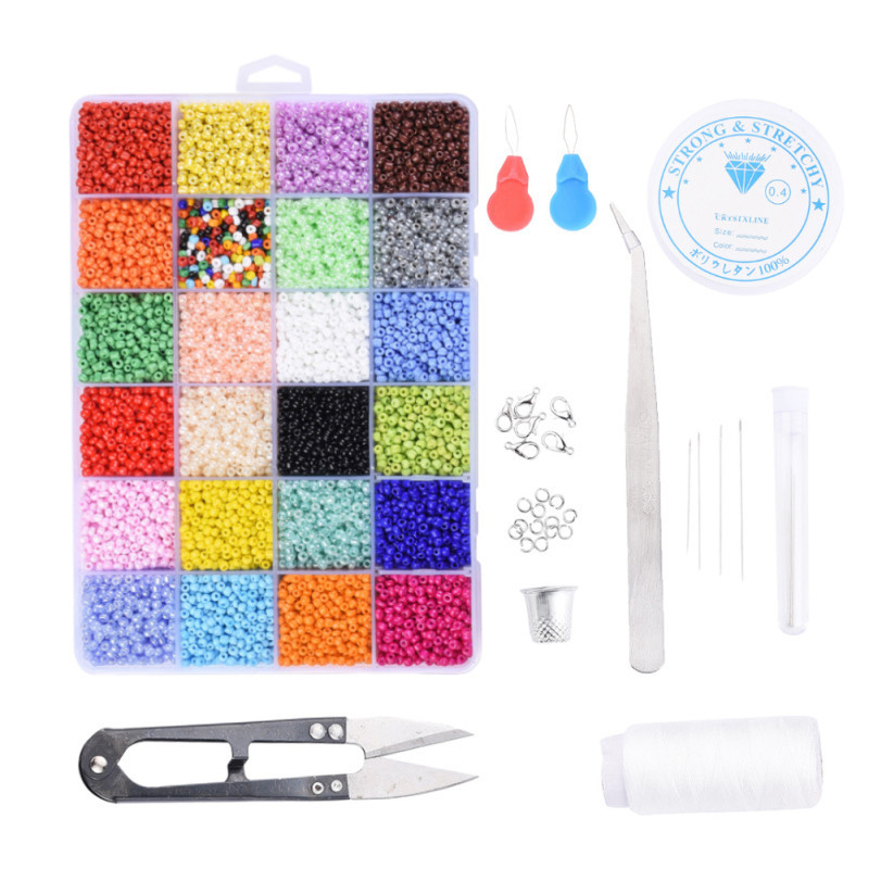 DIY Jewelry Making Kit with Lobster Clasps and Findings