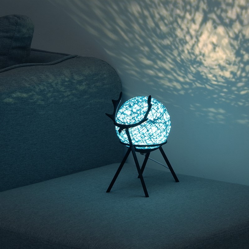 Retro-Style Bedside Night Lamp