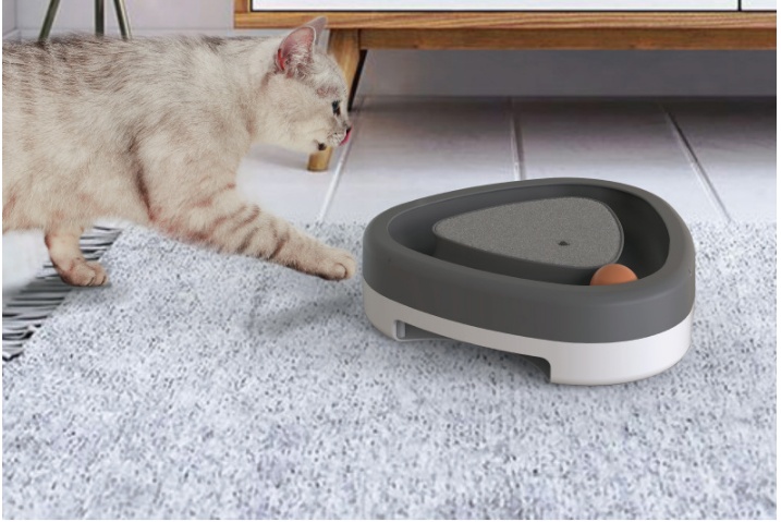 Interactive Cat Toy - Rotating Teaser Turntable