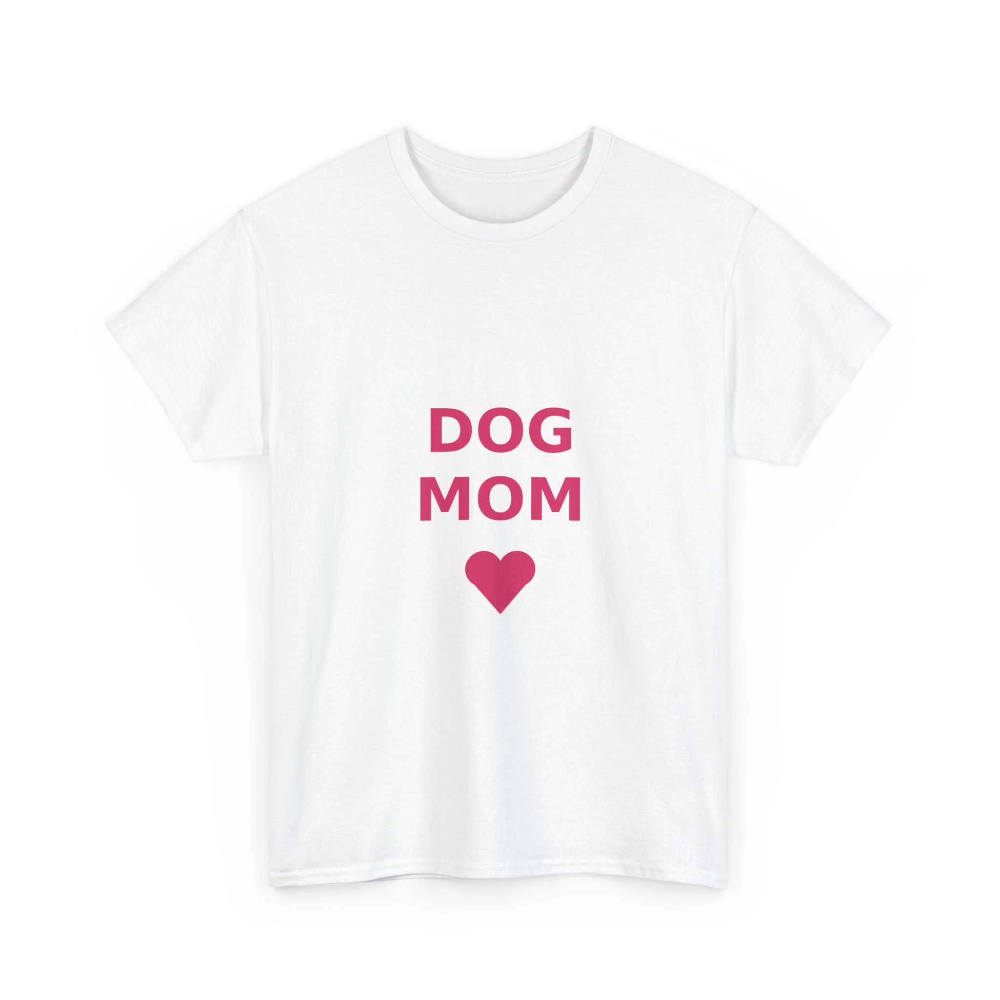 Dog Mom Graphic T-Shirt, Unisex Cotton Tee