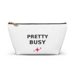 Pretty Busy Makeup Bag, Zipper Cosmetic Pouch