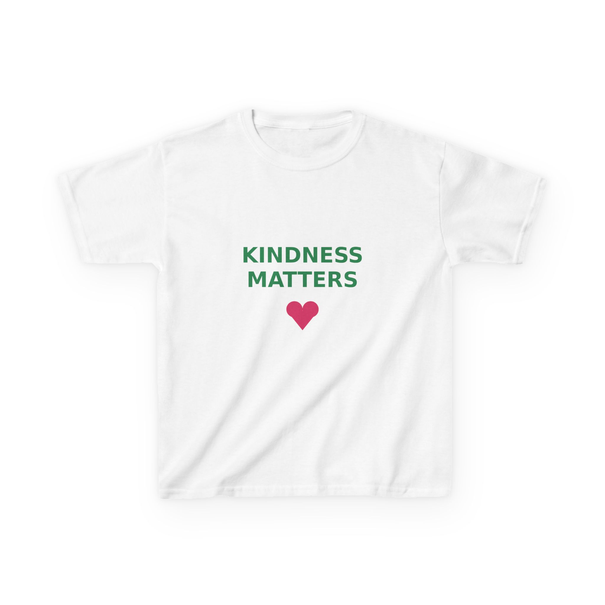 Kindness Matters Kids T-Shirt, Youth Cotton Tee