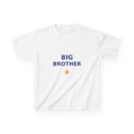 Big Brother Kids T-Shirt, Youth Cotton Tee
