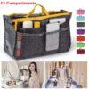 Women Lady Travel Insert Handbag Organizer Makeup Bags Toiletry Purse