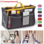 Women Lady Travel Insert Handbag Organizer Makeup Bags Toiletry Purse