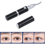 2in1 Electric Eyelash Curling And Curling Device,Electric Heated Eyelash Curler, Eyebrow Trimmer, Portable Makeup Tool For Women