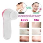 Facial Cleansing Brush Waterproof Face Spin Cleaning Brush With 5 Brush Heads