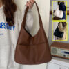 Tote Bag Large Capacity Casual Shoulder Women's Commuting Handbag College