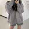 Women's Fleece-Lined Loose Cardigan Jacket