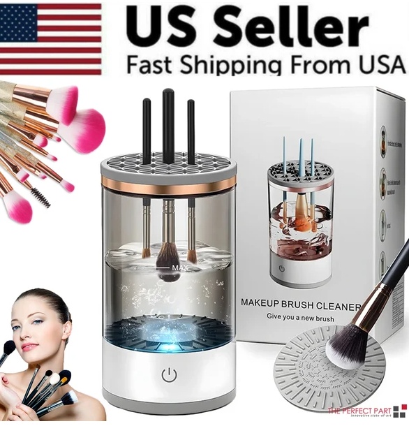 Electric Makeup Brush Cleaner & Dryer Machine