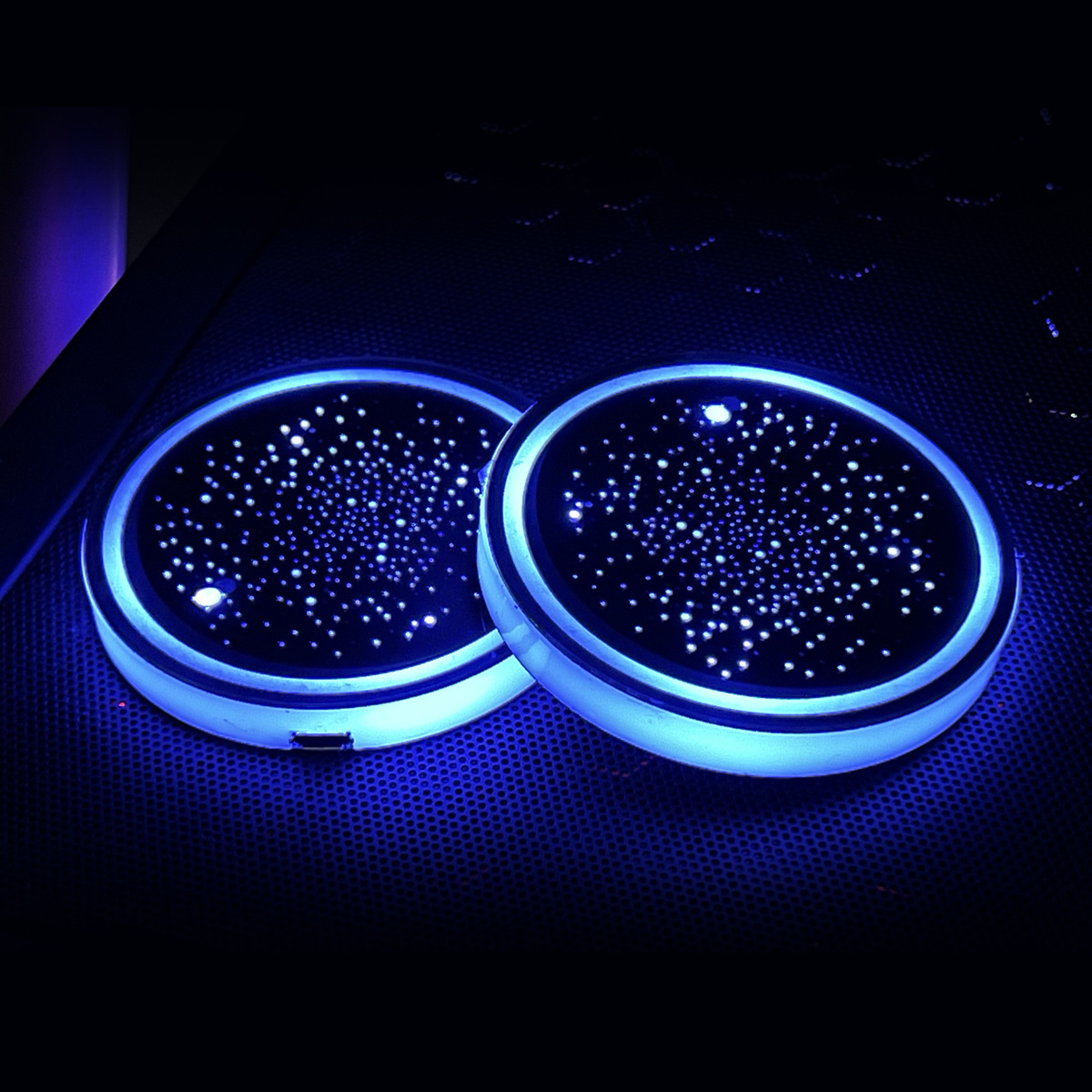 Car LED Light-emitting Coasters Ambience Light