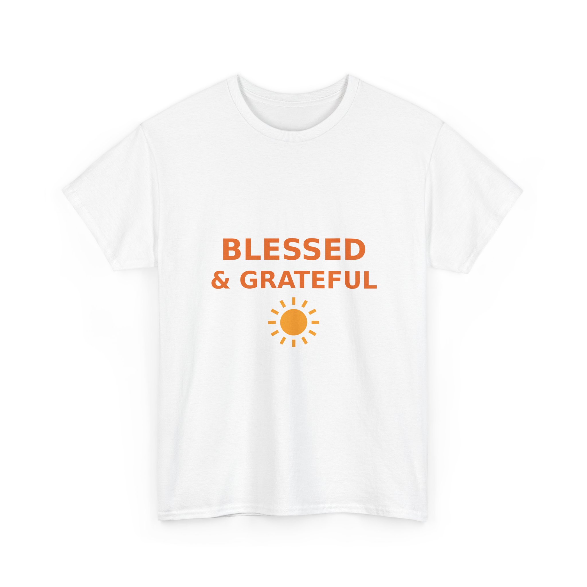 Blessed and Grateful Graphic T-Shirt, Unisex Cotton Tee