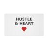 Hustle and Heart Desk Mat, Large Mouse Pad 24x14