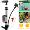 1Pc Mini Bike Inflator Portable Bicycle Tire Inflator Ball Air Inflating With Mount Frame For Mountain Road Bike