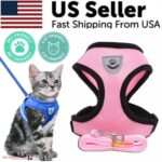 Cat Dog Pet Harness Adjustable Control Vest Dogs Reflective S