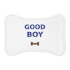 Good Boy Pet Feeding Mat, Bone Shape Dog Bowl Mat
