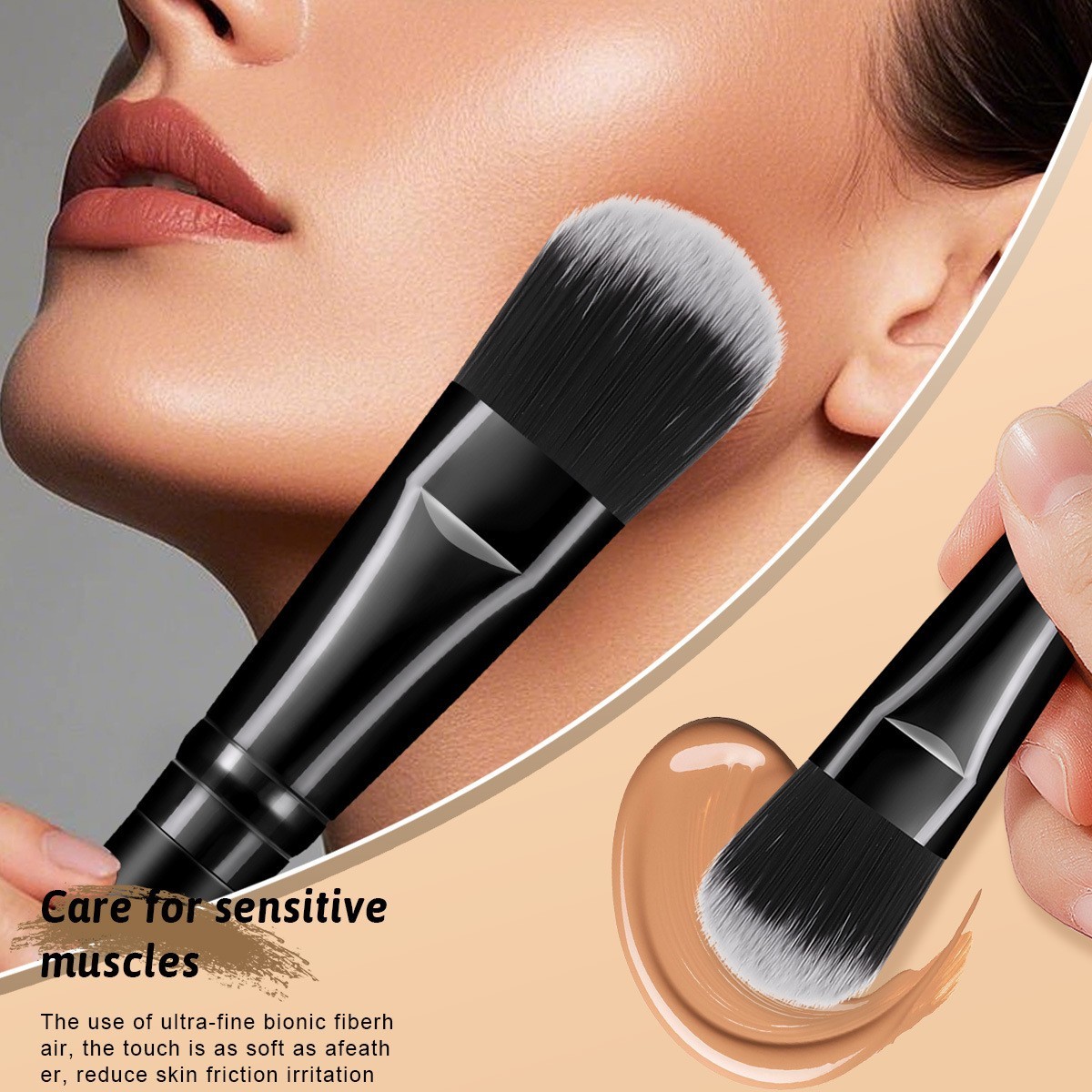 Premium 25PCS Makeup Brush Set Foundation Contour Blush Cosmetic Beauty