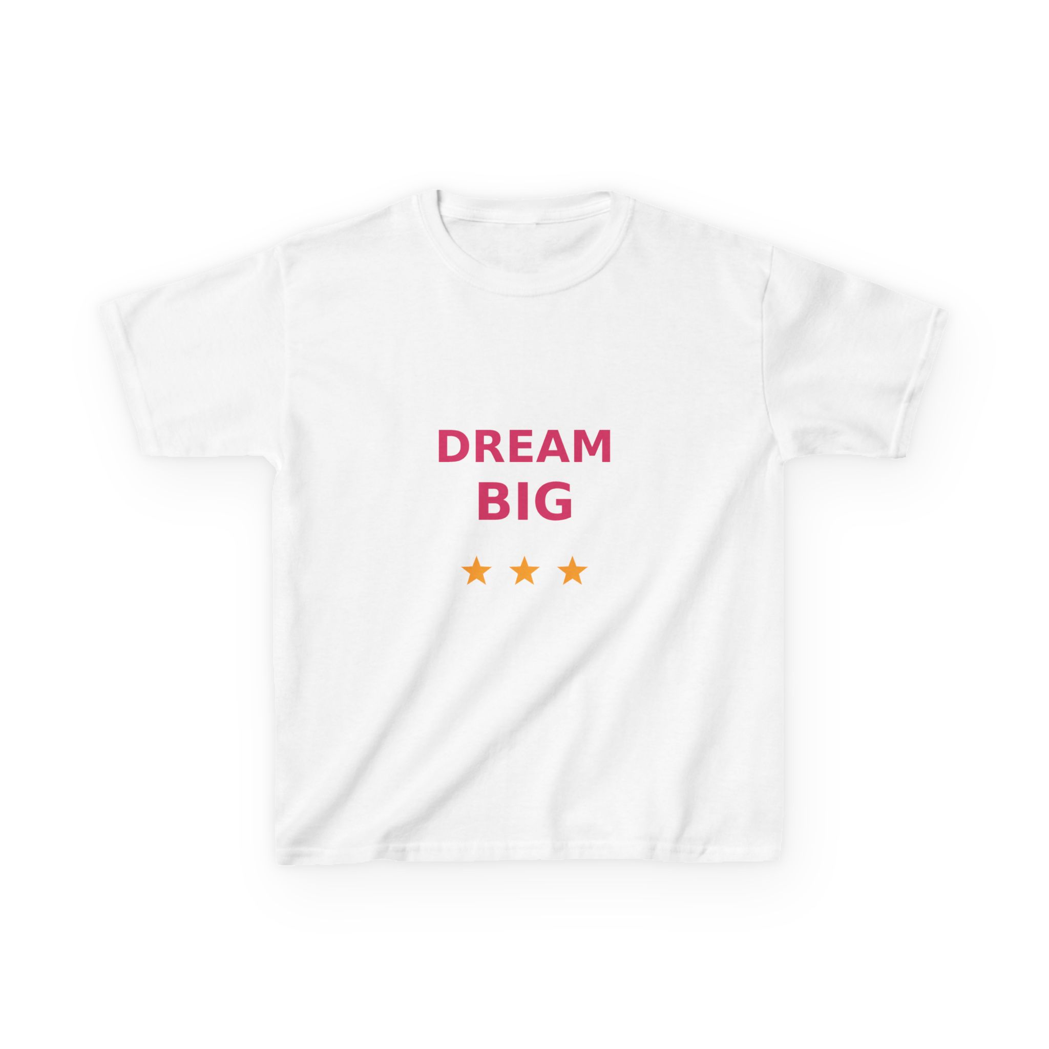 Dream Big Kids T-Shirt, Youth Cotton Tee