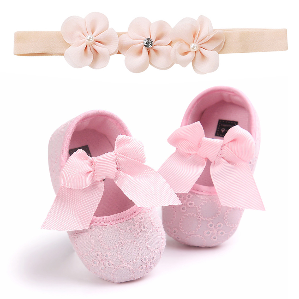 Baby Girls' Bow Shoes