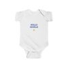 Hello World Baby Bodysuit, Infant Cotton One-Piece