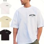 Oversized Off Shoulder T-shirt, High-quality Heavy-duty T-shirt For Men, 100% Pure Cotton T-shirt-S