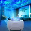 Swirl Moon & Star Laser Projector Lamp