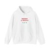 Merry and Bright Holiday Hoodie, Unisex Hooded Sweatshirt