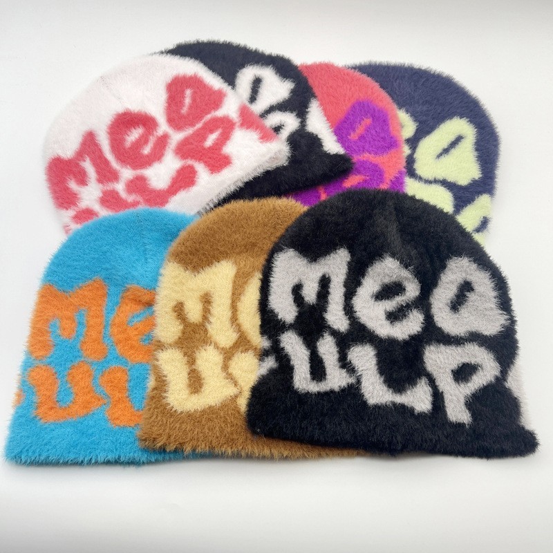 Knitted Winter Beanie Hat