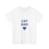 Cat Dad Graphic T-Shirt, Unisex Cotton Tee