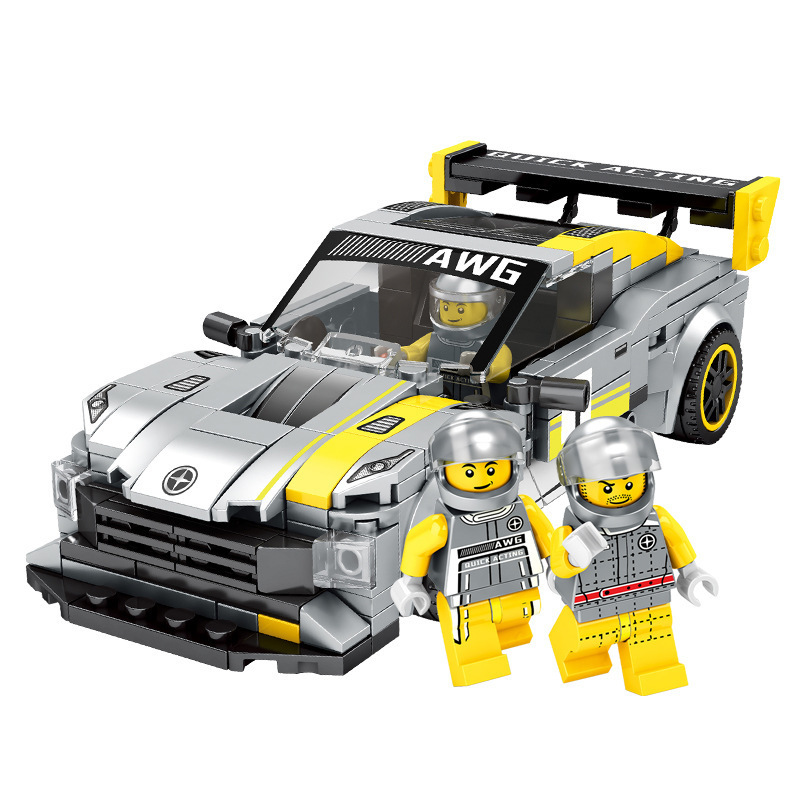 Racing Car Building Blocks Gift Box