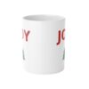 Joy Christmas Coffee Mug, 11oz Holiday Gift Mug