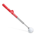 Golf Swing Trainer, Telescopic Practice Swing Stick with Ball